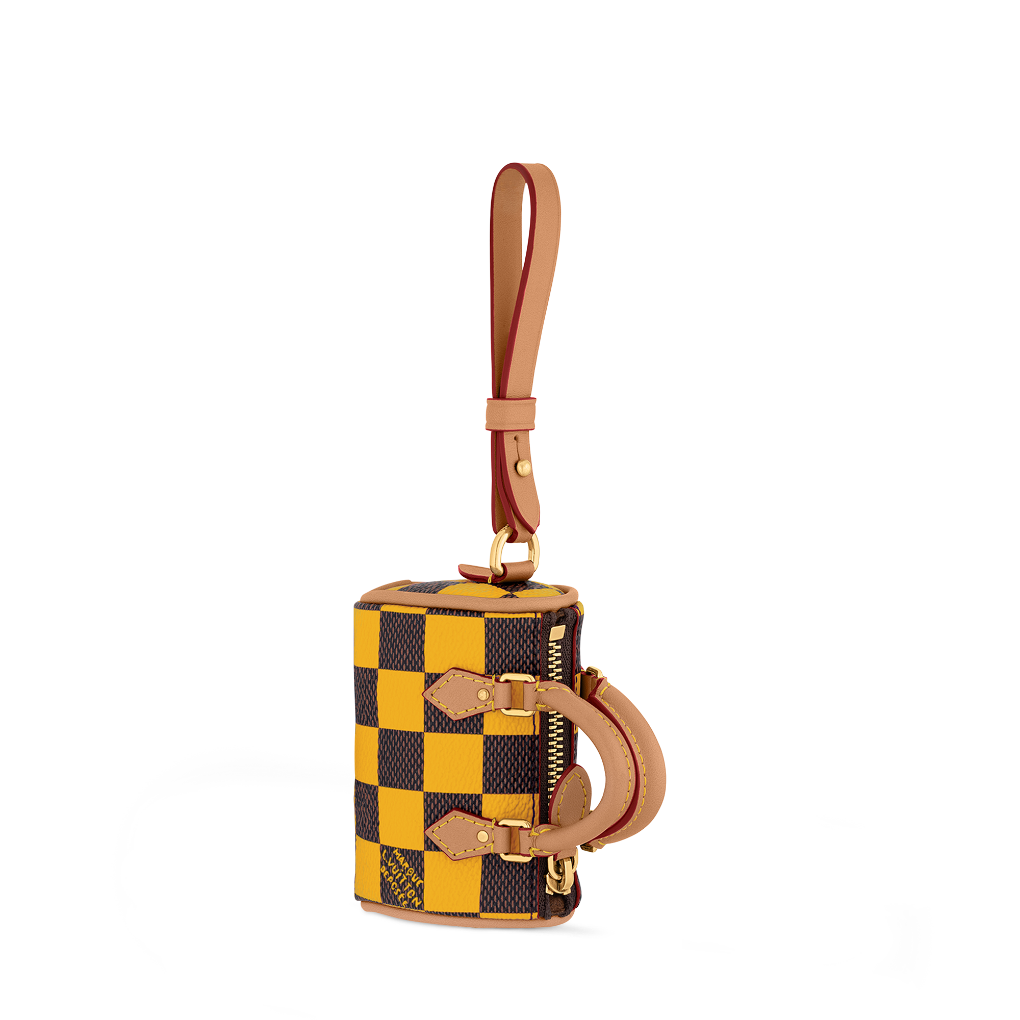 Damier Pop Mini Speedy Bag Charm Luxury SpringSummer 2024 Collection